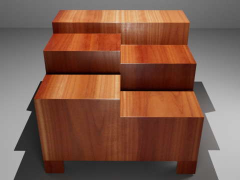 Decoration Table 3D Model