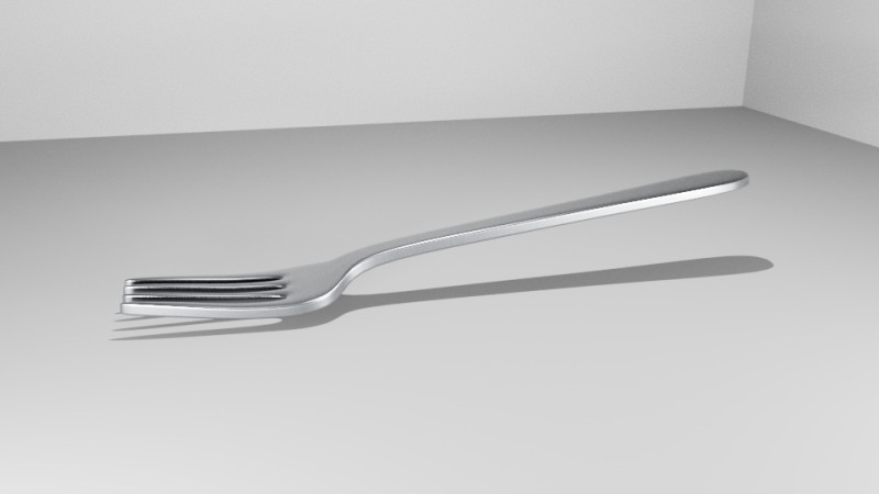 Fork Modèle 3D .c4d .max .obj .3ds .fbx .stl .blend 