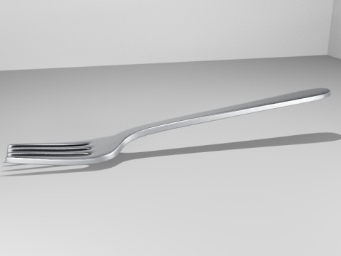 Fork 3D Модель