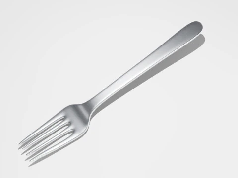 Fork 3D Model