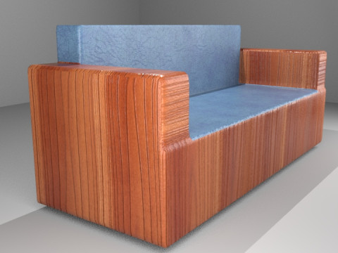 Love Sofa 3D 模型