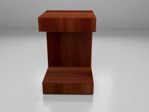 Side Table Modelo 3D