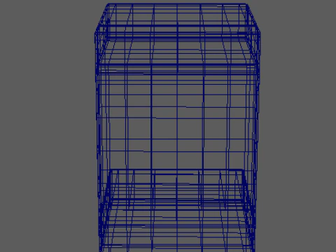 사이드 테이블 3D 모델