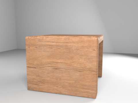 Side Table 3D 모델
