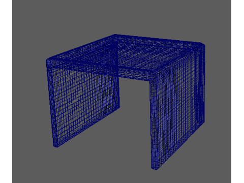 Side Table 3D 모델