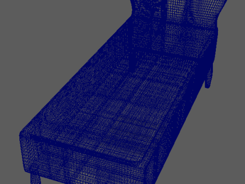 Bed 3D Model