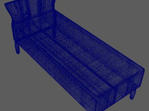 Bed 3D Model