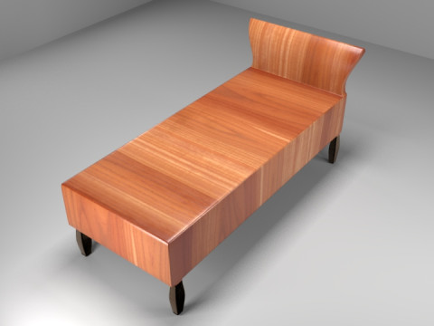 Bed 3D-Modell