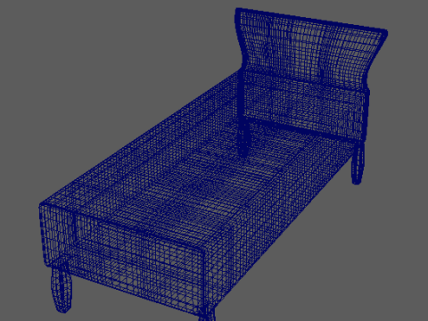 Bed Modèle 3D