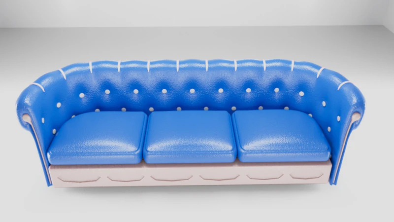 Sofa 3D Modell .c4d .max .obj .3ds .fbx .stl .blend 