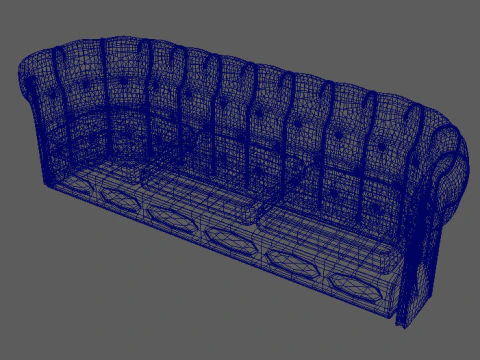 Sofa 3D Modell