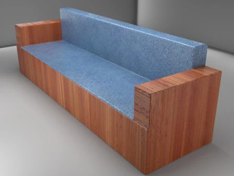 Sofa 3D Modell