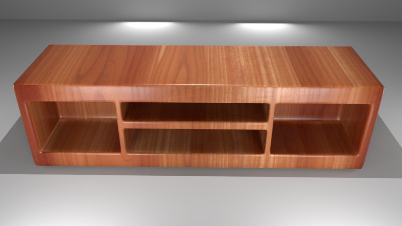 TV Stand 3D 模型 .c4d .max .obj .3ds .fbx .stl .blend 