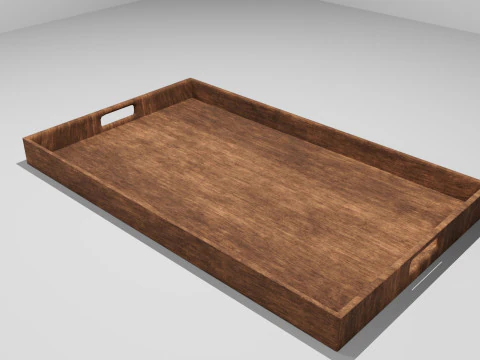 Baki Kayu Model 3D