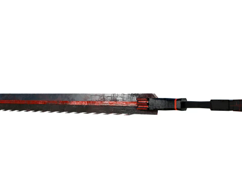 Pedang Cyberpunk Model 3D