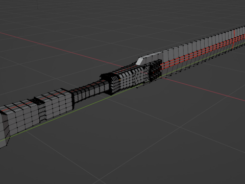 Cyberpunk Sword 3D Модель