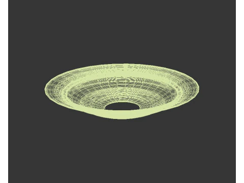 Patterned Dish 3D Model