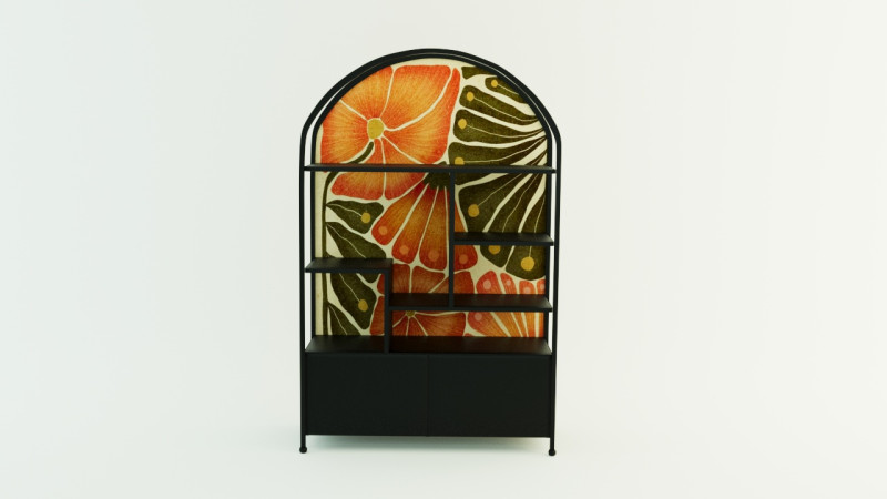 Shelving Unit 3D Модель .c4d .max .obj .3ds .fbx .stl .blend 