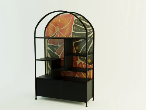 Shelving Unit 3D Model