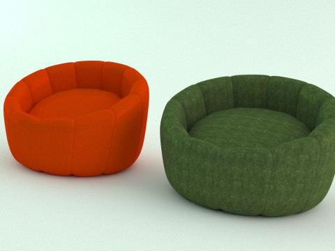 Sofa 3D मॉडल