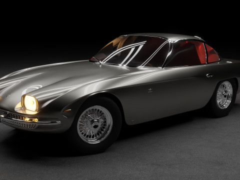 Lambo rghini 350 GT 3D Model