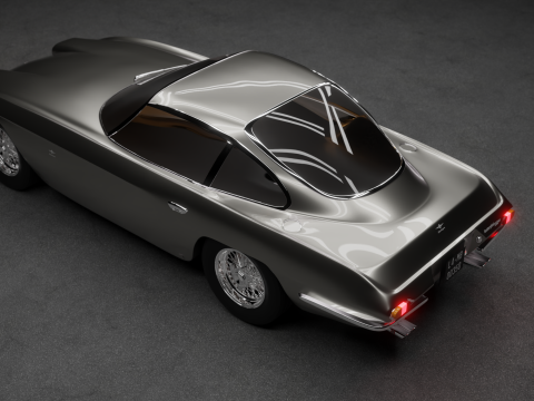 Lambo rghini 350 GT 3D Model