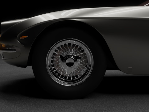 Lambo rghini 350 GT 3D Model