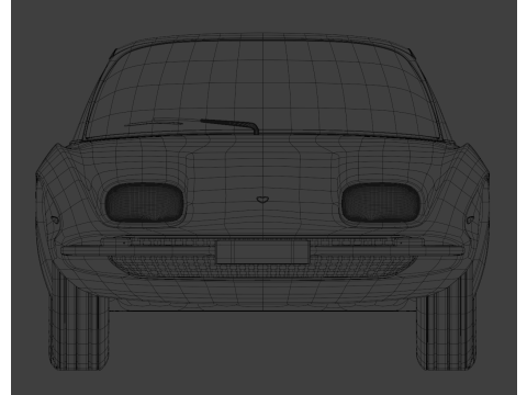 Lambo rghini 350 GT 3D Model