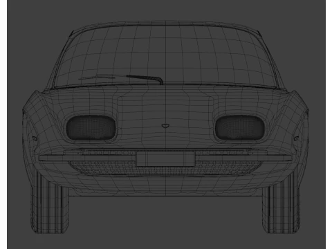 Lambo rghini 350 GT 3D Model
