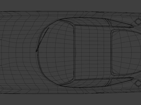 Lambo rghini 350 GT 3D Model