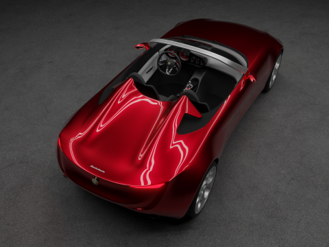 Alfa Romeo 2uettottanta 3D 模型