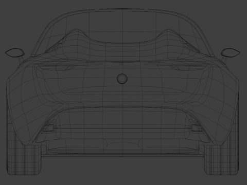 Alfa Romeo 2uettottanta 3D 模型