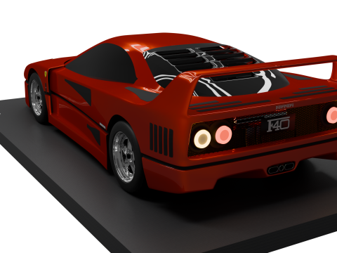 Ferrari F40 Modèle 3D