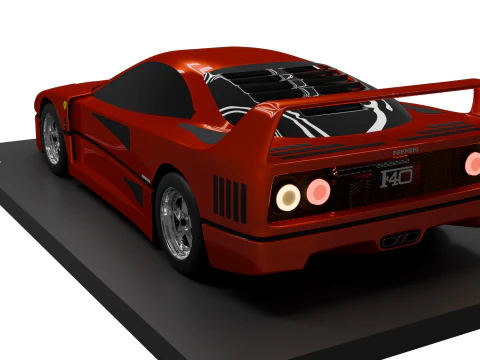 Ferrari F40 3D Model