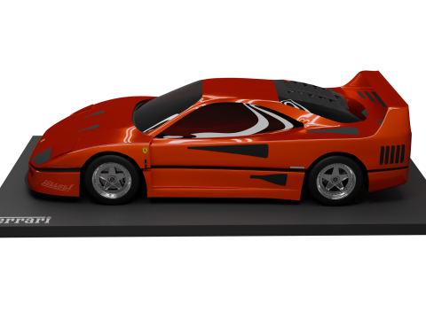 Ferrari F40 Modèle 3D