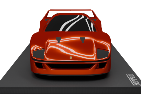 Ferrari F40 Modèle 3D