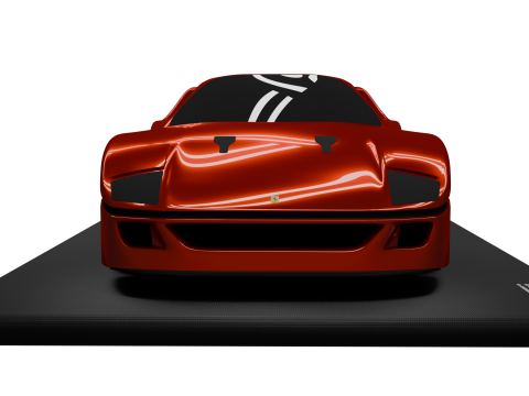 Ferrari F40 Modèle 3D