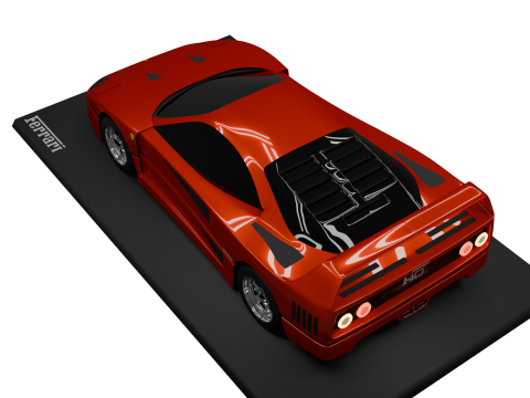 Ferrari F40 Modèle 3D