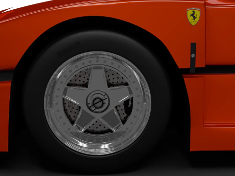 Ferrari F40 3D Model