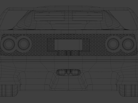 Ferrari F40 Modèle 3D