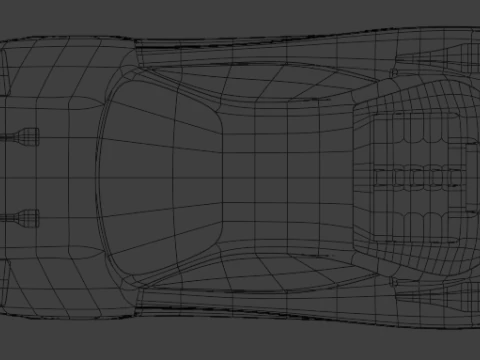 Ferrari F40 3D Model