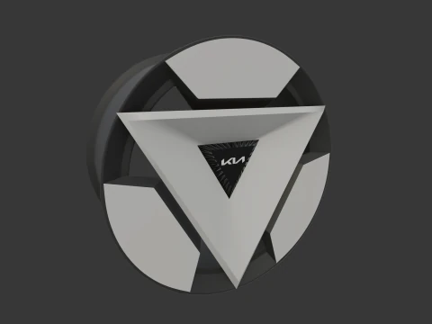 Kia EV9 rim 3D Model