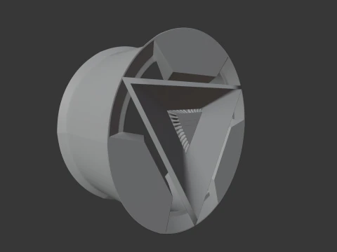 Kia EV9 rim 3D Model