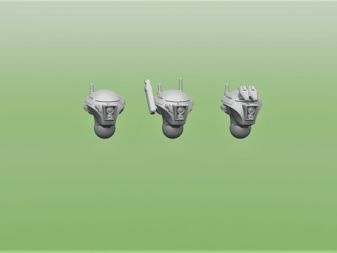 Tau Fire Warrior Squad figurines miniatures Modello di stampa 3D