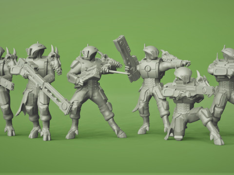 Tau Scouts 3D Принт Модель