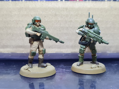 Imperial Elite Stormtroopers figurines miniatures 3D Принт Модель
