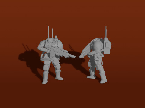 Imperial Elite Stormtroopers figurines miniatures 3D Принт Модель