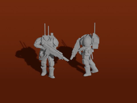Imperial Elite Stormtroopers figurines miniatures 3D Принт Модель