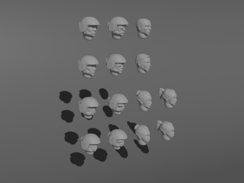 Imperial Elite Stormtroopers figurines miniatures 3D Принт Модель