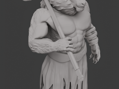 Lion DnD Leonin 3D Print Model